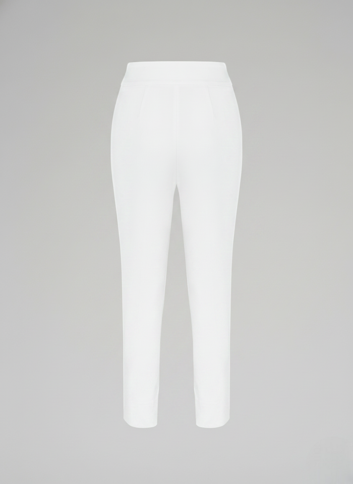 SLIM COTTON PANTS