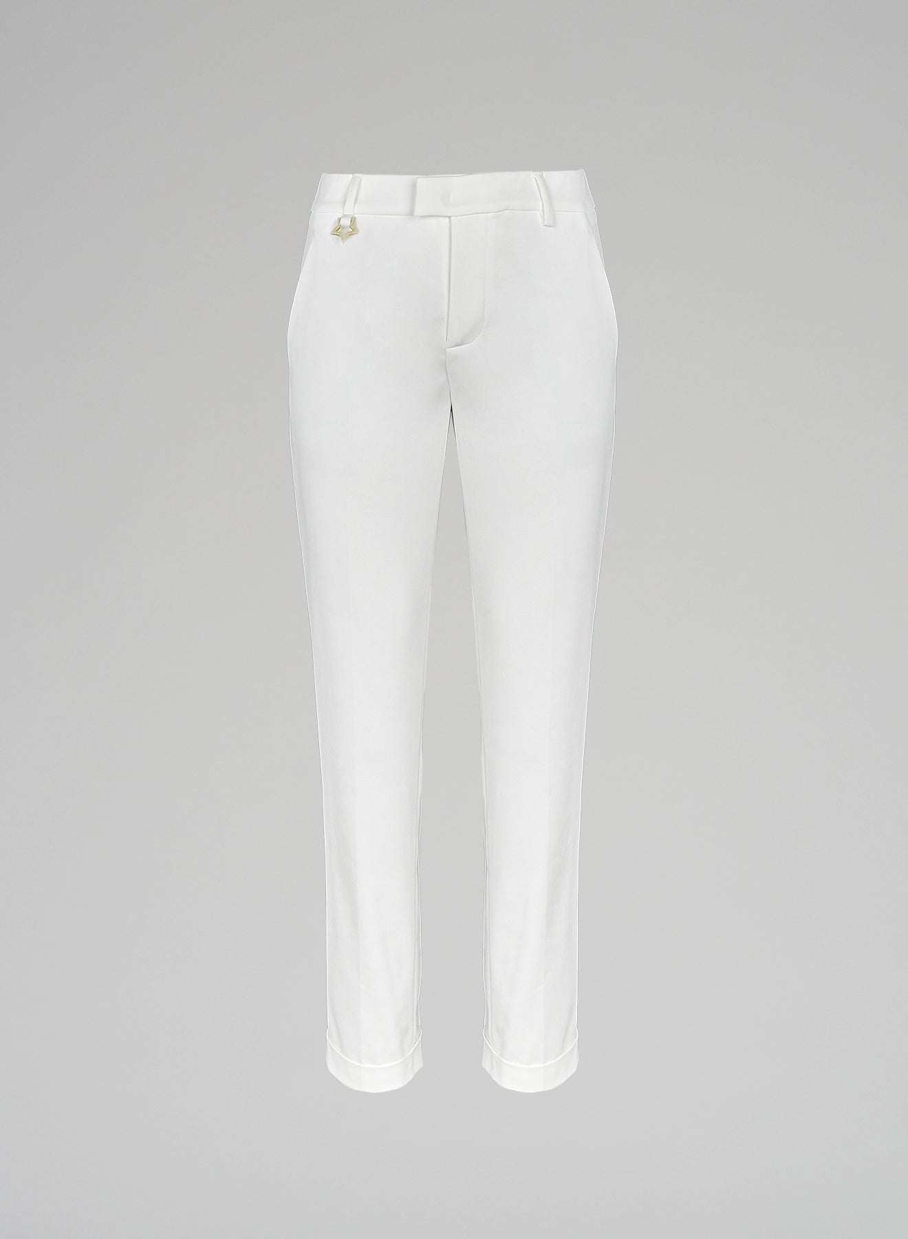 PANTALONI A SIGARETTA IN COTONE