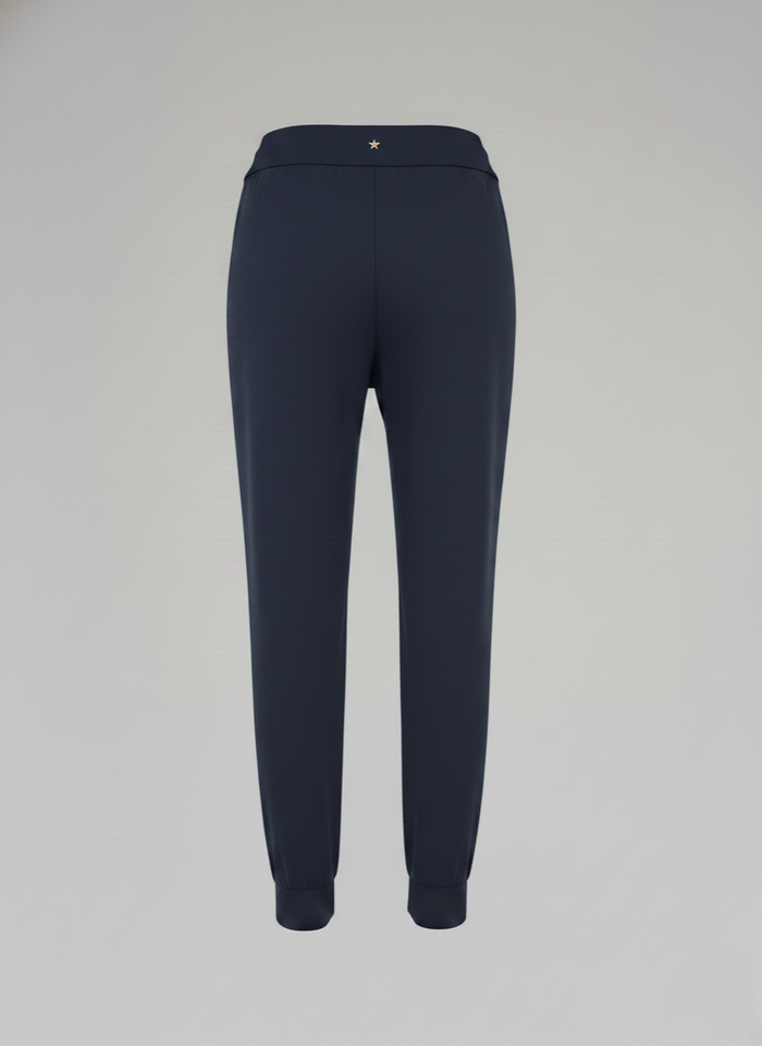 JOGGERS IN TELA UNITA DI LANA STRETCH