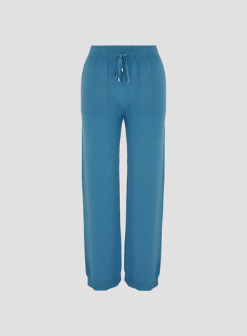 PANTALONI IN LANA, SETA E CASHMERE
