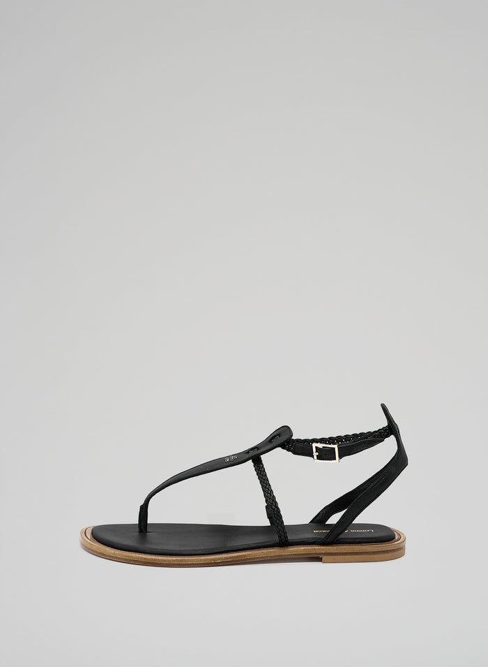 LEATHER TOE THONG SANDALS