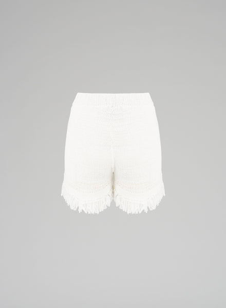 BLENDED COTTON SHORTS
