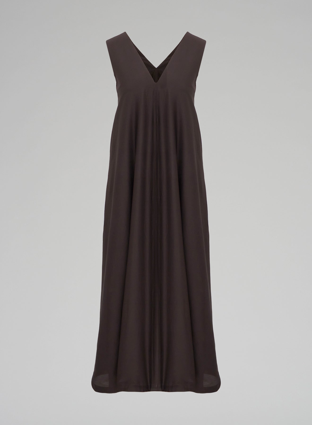 COTTON AND SILK LONG DRESS