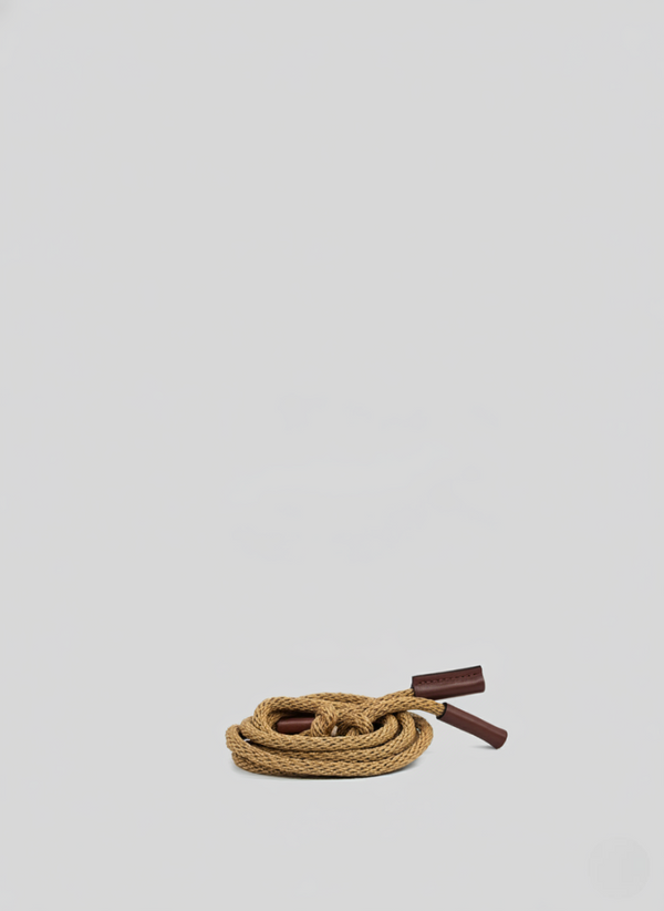 ROPE AND LEATHER BELT