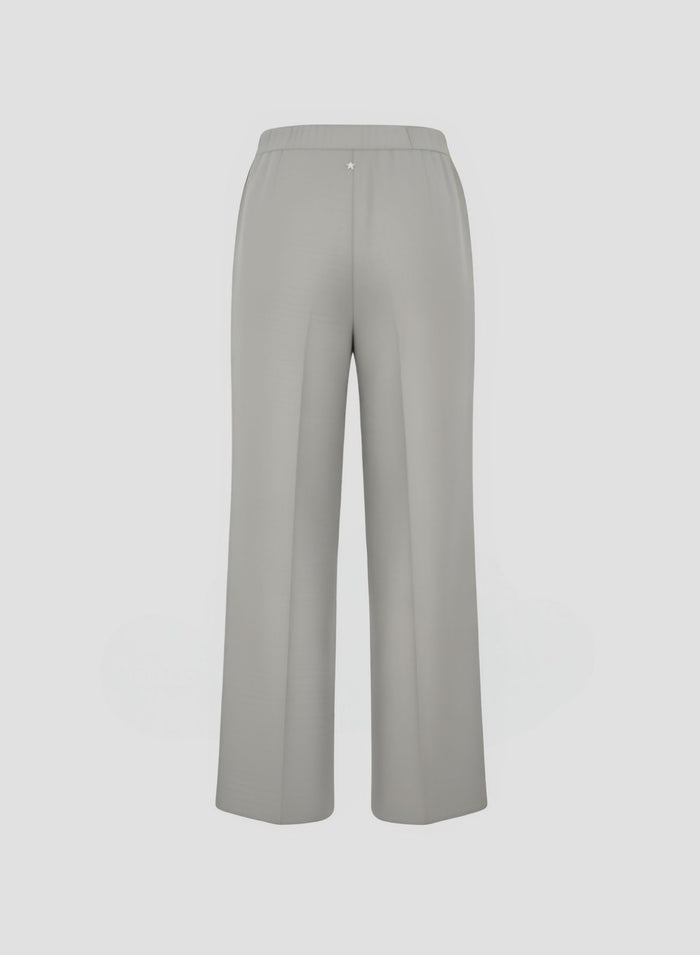 WOOL, ALPACA AND LINEN PANTS