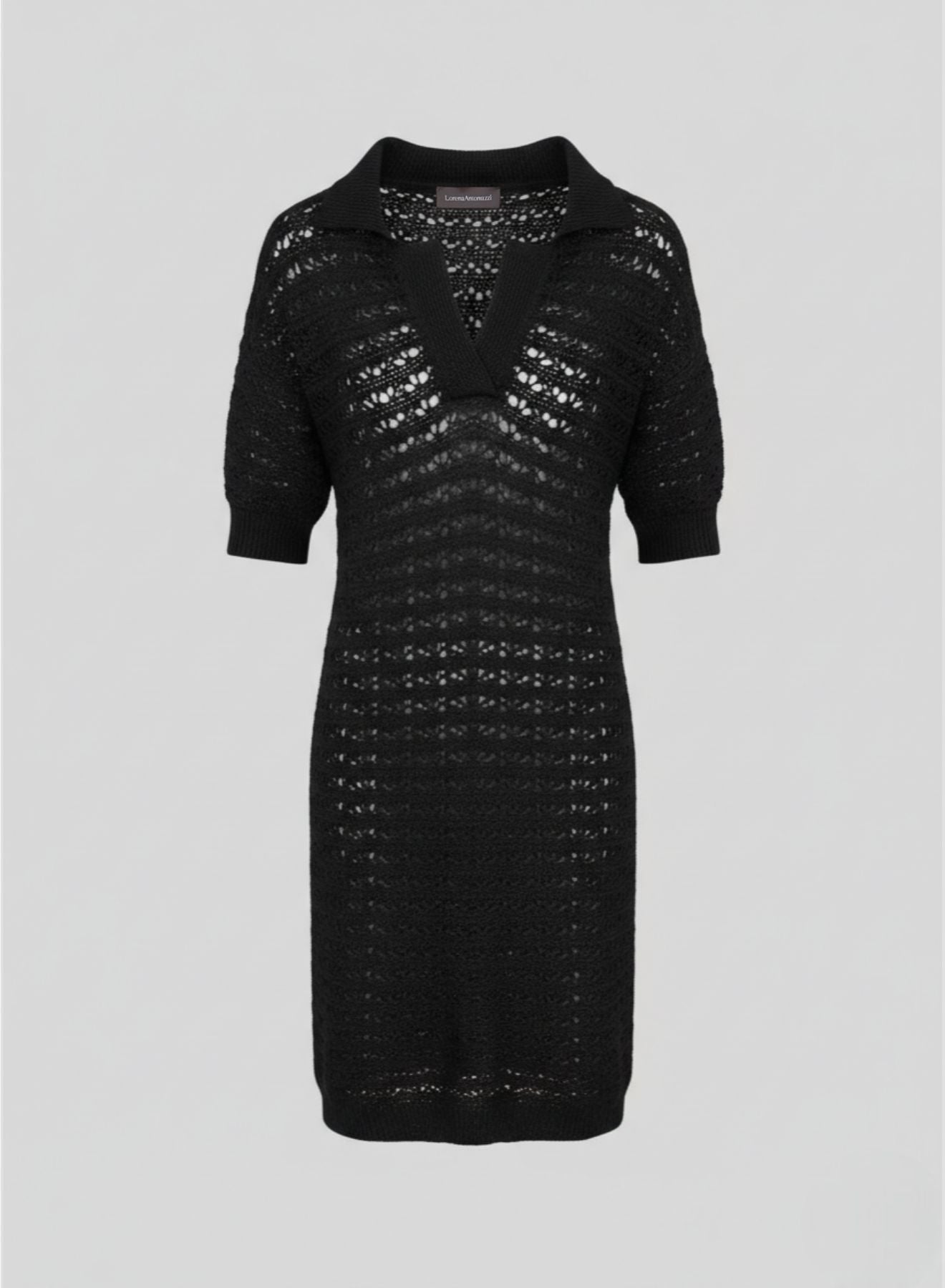 VISCOSE BLEND KNIT DRESS