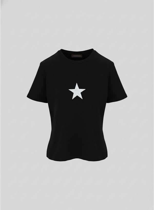 T-SHIRT IN COTONE CON RICAMO