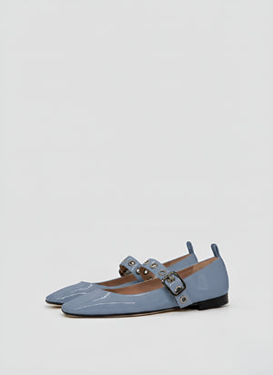 BALLERINE MARY-JANE IN PELLE VERNICIATA