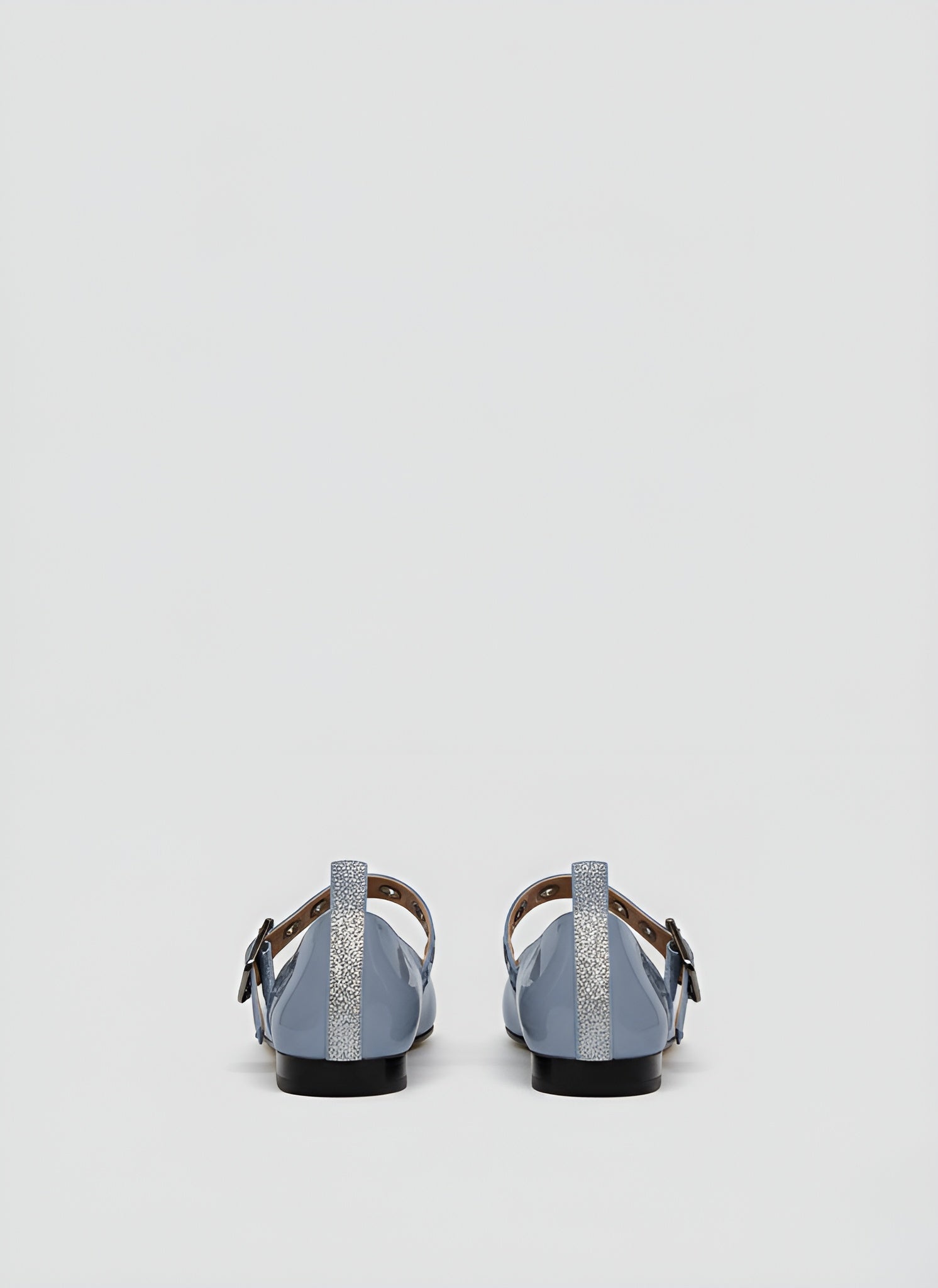 PATENT LEATHER MARY-JANE BALLERINAS