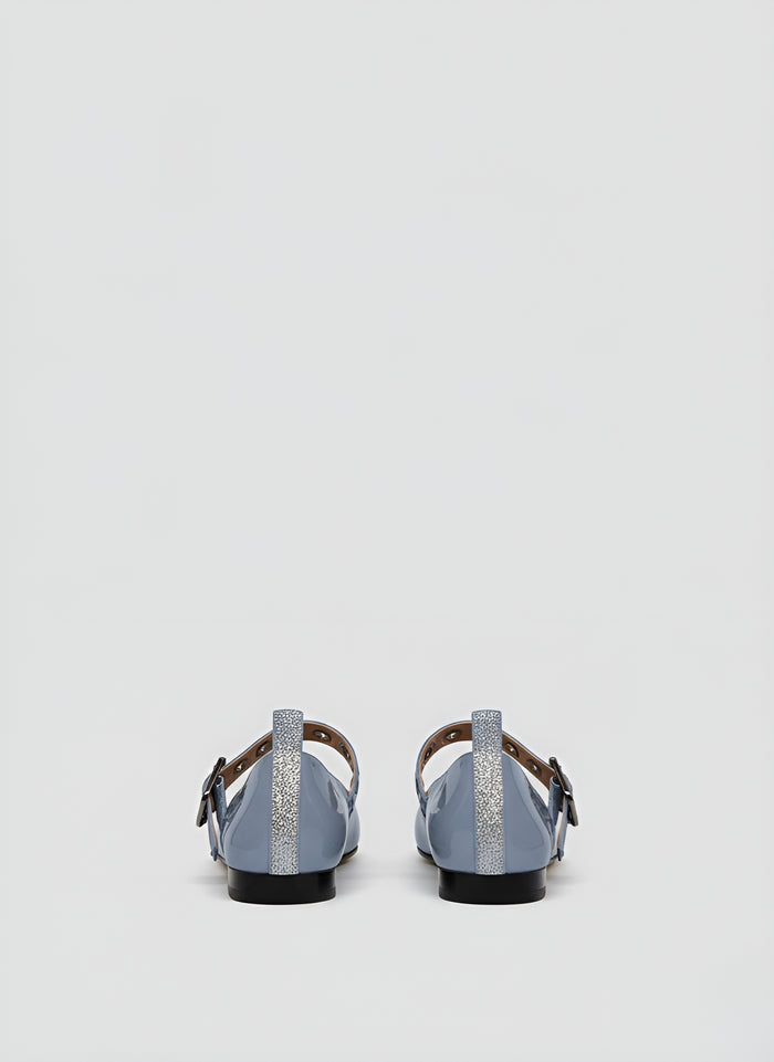 BALLERINE MARY-JANE IN PELLE VERNICIATA