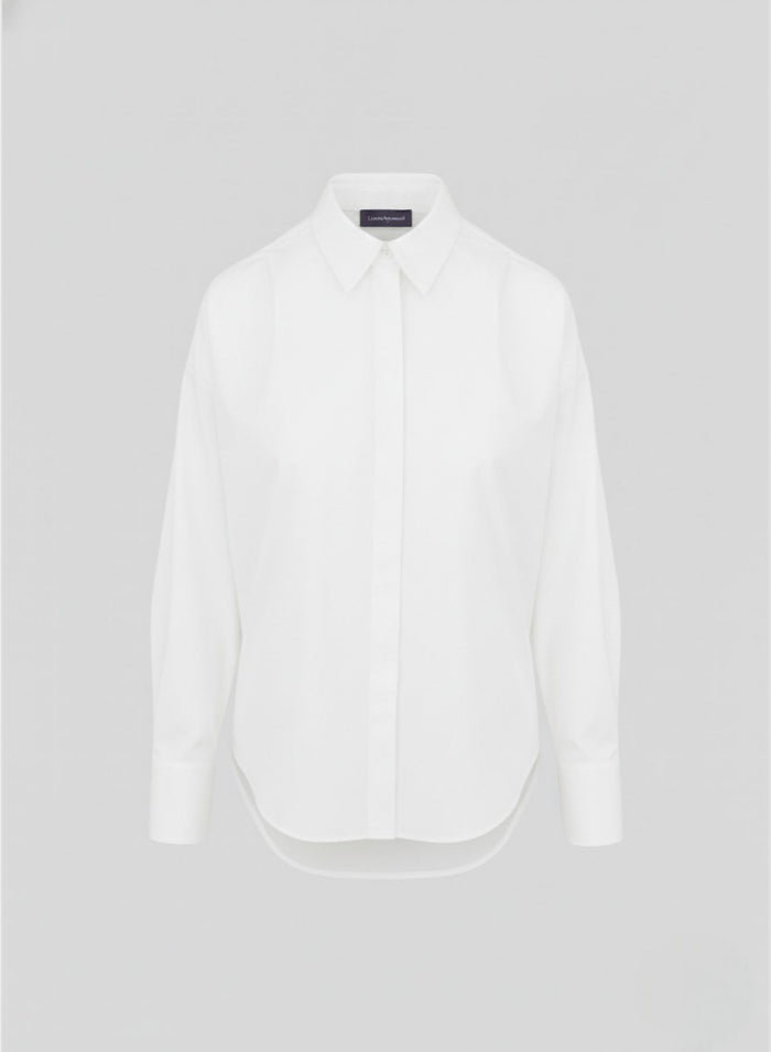 SILK BLEND TWILL CLASSIC SHIRT