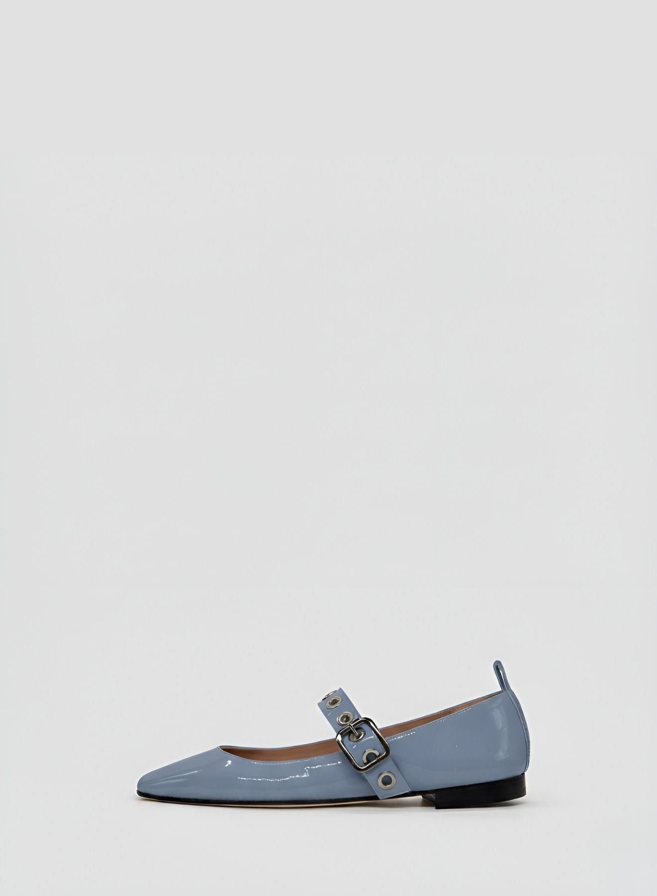 PATENT LEATHER MARY-JANE BALLERINAS