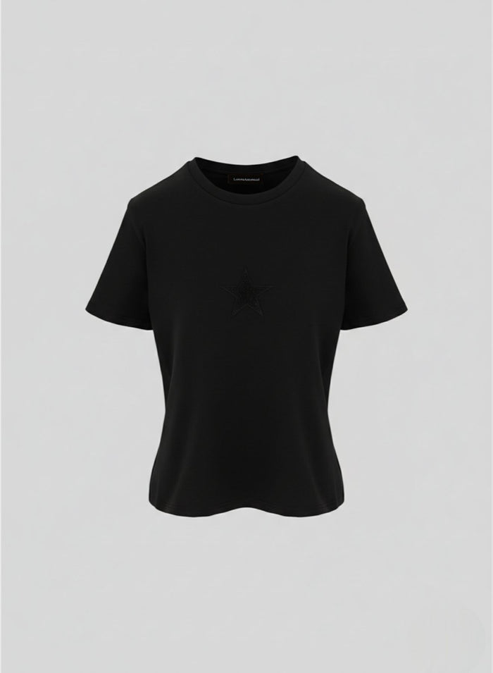 COTTON T-SHIRT WITH EMBROIDERY