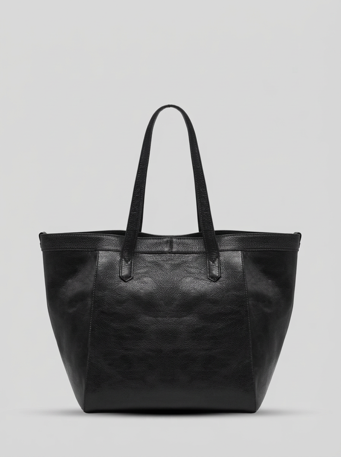 BORSA TOTE IN PELLE EFFETTO INVECCHIATO