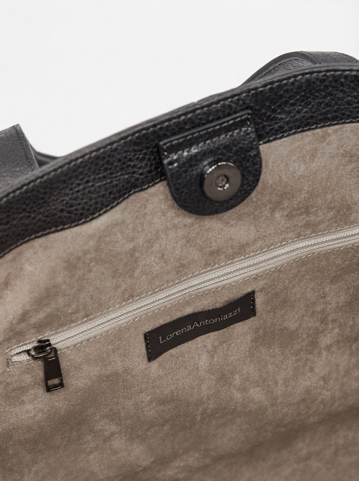 BORSA TOTE IN PELLE EFFETTO INVECCHIATO