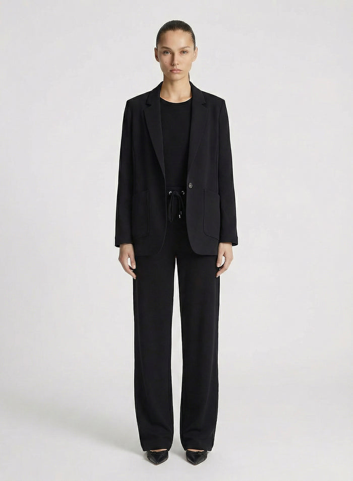 VISCOSE CREPE JERSEY SWEAT PANTS