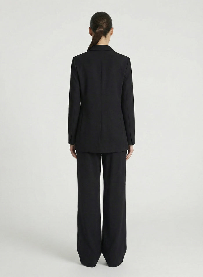 VISCOSE CREPE JERSEY SWEAT PANTS