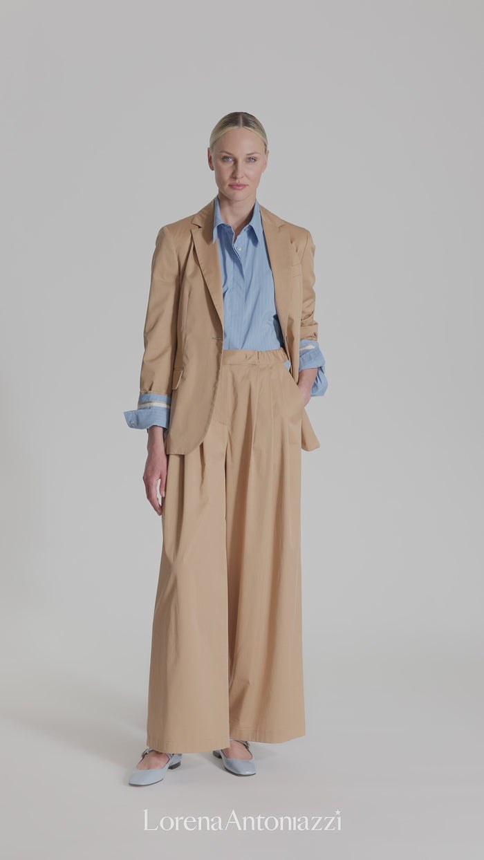 POPLIN STRETCH COTTON JACKET