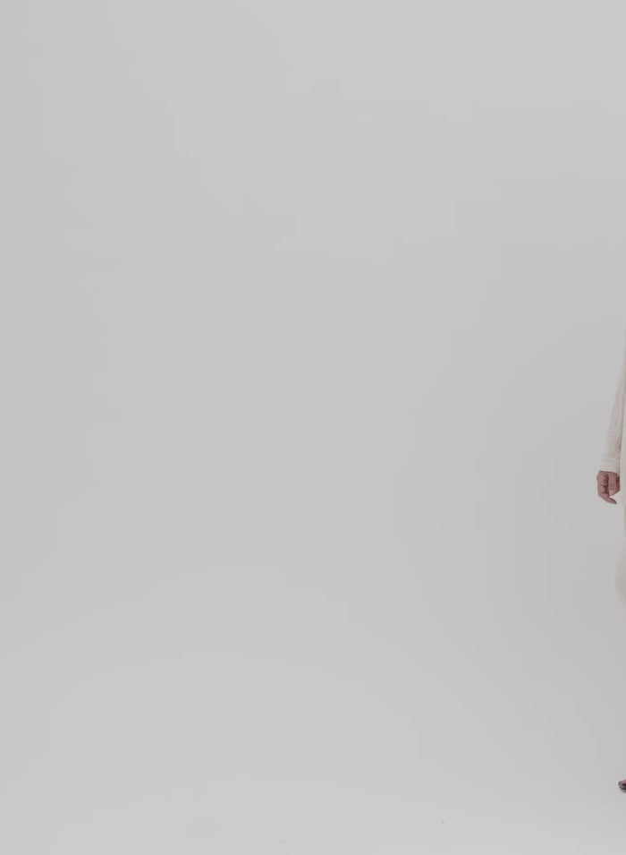 CARDIGAN OVERSIZE IN PUNTO MOSSO IN VISCOSA