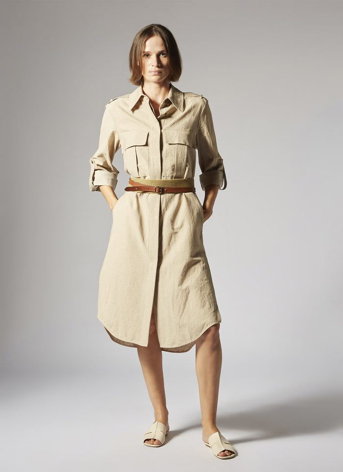 SHIRT DRESS