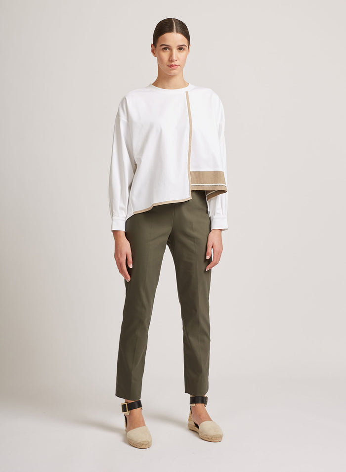 ASYMMETRIC SWEATSHIRT